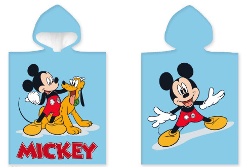 Disney Mickey  Pluto Strandtuch Poncho 50x100 cm