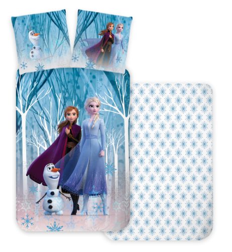 Disney Eiskönigin Snowflakes Bettwäsche 140×200 cm, 70×90 cm