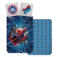 Spiderman Thiwp Kinderbettwäsche 100×135 cm, 40×60 cm
