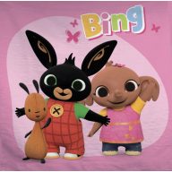 Bing Pink Handtuch, Gesichtstuch, Handtuch 30x30cm