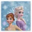 Disney Eiskönigin Snowflake Handtuch, Gesichtstuch, Handtuch 30x30cm