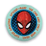 Spiderman Web Head Deko-Kissen 35x35 cm Velours