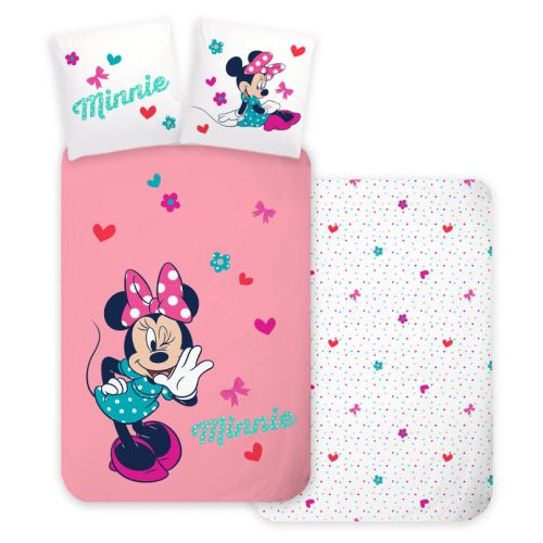 Disney Minnie  Whisper Kinderbettwäsche 100×135 cm, 40×60 cm