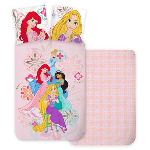 Disney Prinzessin Bloom Kinderbettwäsche 100×135 cm, 40×60 cm