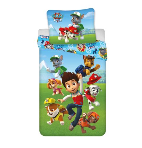 Paw Patrol Bettbezug 140×200cm, 70×90 cm 