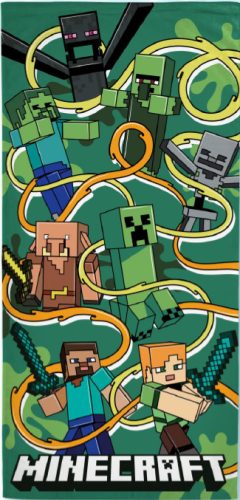 Minecraft Funtage Graphic Badetuch, Strandtuch 70x140cm