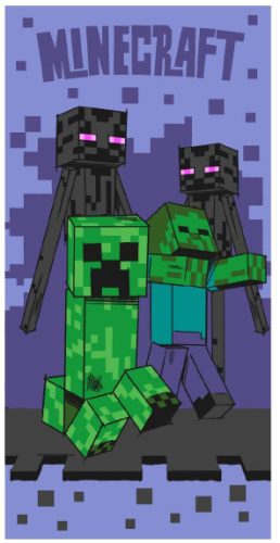 Minecraft Sketch Mobs Badetuch, Strandtuch 70x140cm
