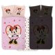 Disney Minnie  Heart im Dunkeln leuchtende Kinderbettwäsche 100x135cm, 40x60cm