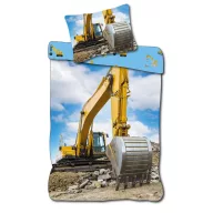Baustelle Power Bettwäsche 140×200cm, 70×90 cm