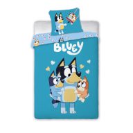   Bluey Loving Moments Kinderbettwäsche Set 100x135cm, 40x60 cm