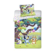 Bluey Garden Party Kinderbettwäsche 100×135cm, 40×60 cm