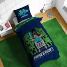 Minecraft Game Over Creepers Bettwäsche-Set 140×200cm, 70×90 cm