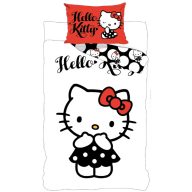   Hello Kitty Black Dress Kinder, Kindergarten Bettwäsche 100x135 cm, 40x60 cm