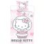 Hello Kitty Cozy Winter Kinder, Kindergarten Bettwäsche-Set 100x135 cm, 40x60 cm