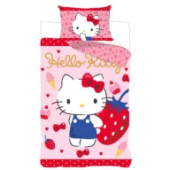 Hello Kitty Strawberry Bettwäsche 140×200cm, 70×90 cm