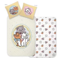   Disney Marie Trio Kinder, Kindergarten Bettwäschebezug 100×140 cm, 40×45 cm