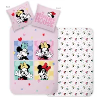   Disney Minnie Sweet Moments Kinderbettwäsche 100×135 cm, 40×60 cm