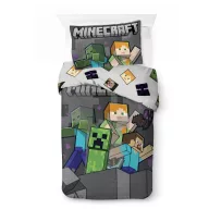   Minecraft Mob Fushion Mayhem Bettwäsche 140×200 cm, 70×90 cm