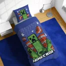 Minecraft Survive the Spiral Bettwäsche 140×200cm, 70×90 cm
