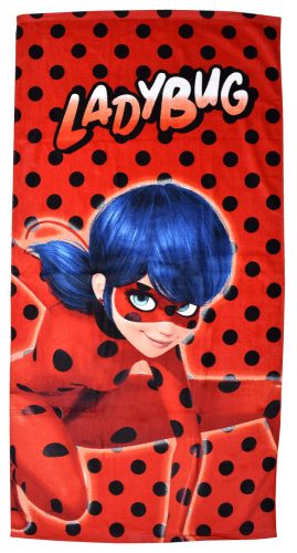 Miraculous Geschichten von Ladybug und Cat Noir Dots Badehandtuch, Strandtuch 70x140cm