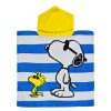 Snoopy Strandhandtuch Poncho 50x100 cm