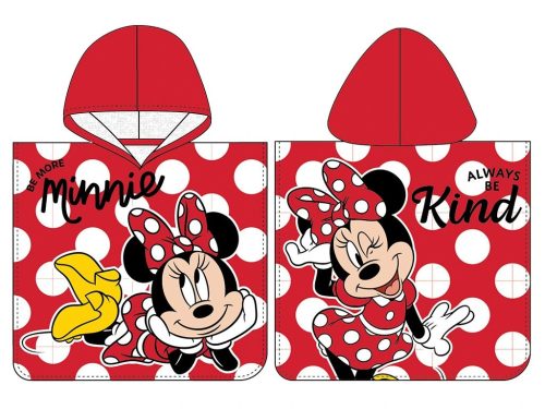 Disney Minnie  Always Be Kind Strandtuch-Poncho 50x115 cm