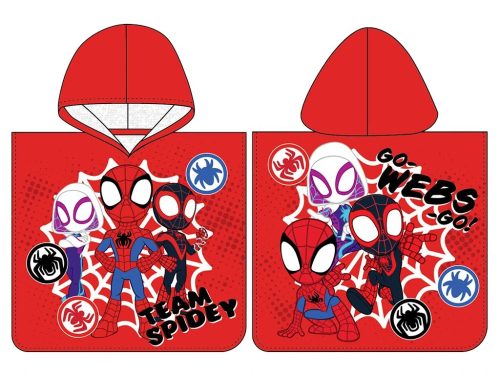 Spiderman Team Spidey Strandhandtuch Poncho 50x115 cm