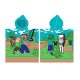 Minecraft Diamond Defender Strand-Poncho-Handtuch 50x115 cm
