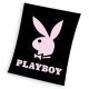 Playboy Black Coral Fleece Polar Decke 150x200cm