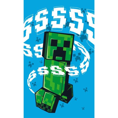 Minecraft Hissing Creeper Handtuch, Gesichtstuch 30x50 cm
