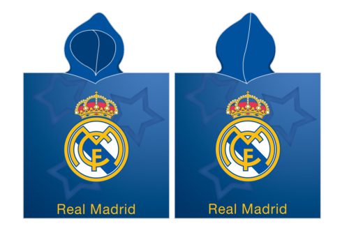 Real Madrid Star Strandtuch-Poncho 55x110 cm (Fast Dry)