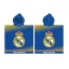 Real Madrid Blue Strandtuch Poncho 55x110 cm