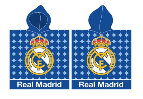 Real Madrid Los Blancos Strandtuch-Poncho 55x110 cm (Fast Dry)