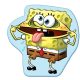 SpongeBob Schwammkopf Crazy Dekokissen 40x40 cm