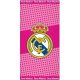 Real Madrid Pink Badetuch, Strandtuch 70x140cm