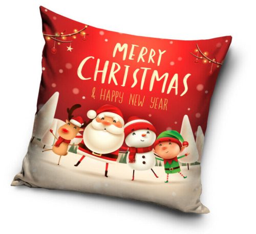 Weihnachten Fröhliche Weihnachten, dekorativer Kissenbezug 40*40 cm