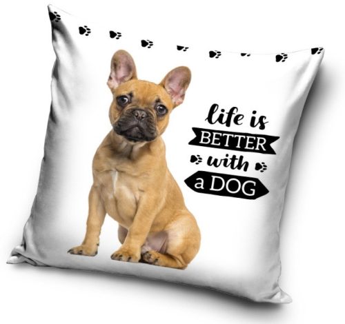 Hund Kissenbezug 40x40 cm