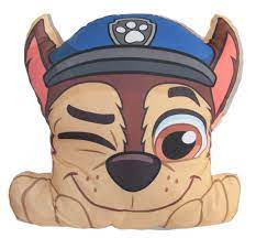Paw Patrol Chase Dekokissen 40 cm Velours
