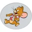 Tom und Jerry Formkissen, dekoratives Kissen 35 cm