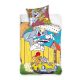 Tom und Jerry Yellow Car Bettwäsche-Set 140×200cm, 70x90 cm