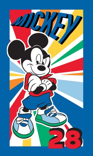 Disney Mickey Player 28 Handtuch, Gesichtstuch 30*50 cm
