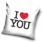 Liebe I love you Kissenbezug 40*40 cm