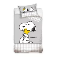 Snoopy & Woodstock Kinderbettwäsche 100x135 cm, 40x60 cm