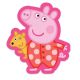 Peppa Wutz Sleep Formkissen, Zierkissen 31x34 cm