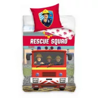   Feuerwehrmann Sam Rescue Squad Bettwäscheset 140×200cm, 70x90 cm