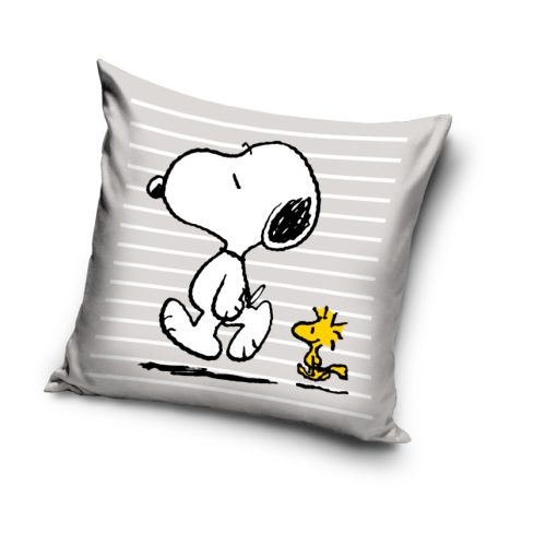 Snoopy Woodstock Samt Kissenbezug 40x40 cm
