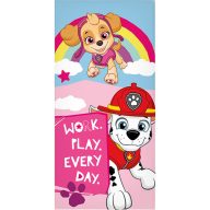 Paw Patrol Work and Play Badetuch, Strandtuch 70x140cm