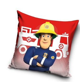 Feuerwehrmann Sam Red Kissenbezug 40x40 cm Samt
