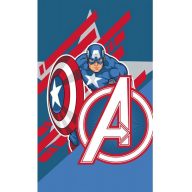   Avengers Captain America Handtuch, Gesichtstuch, Handtuch 30x50 cm
