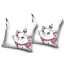 Disney Marie Katzen Kissenbezug 40x40 cm Samt